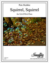 Squirrel, Squirrel SAATB choral sheet music cover